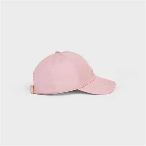 celine pink cap